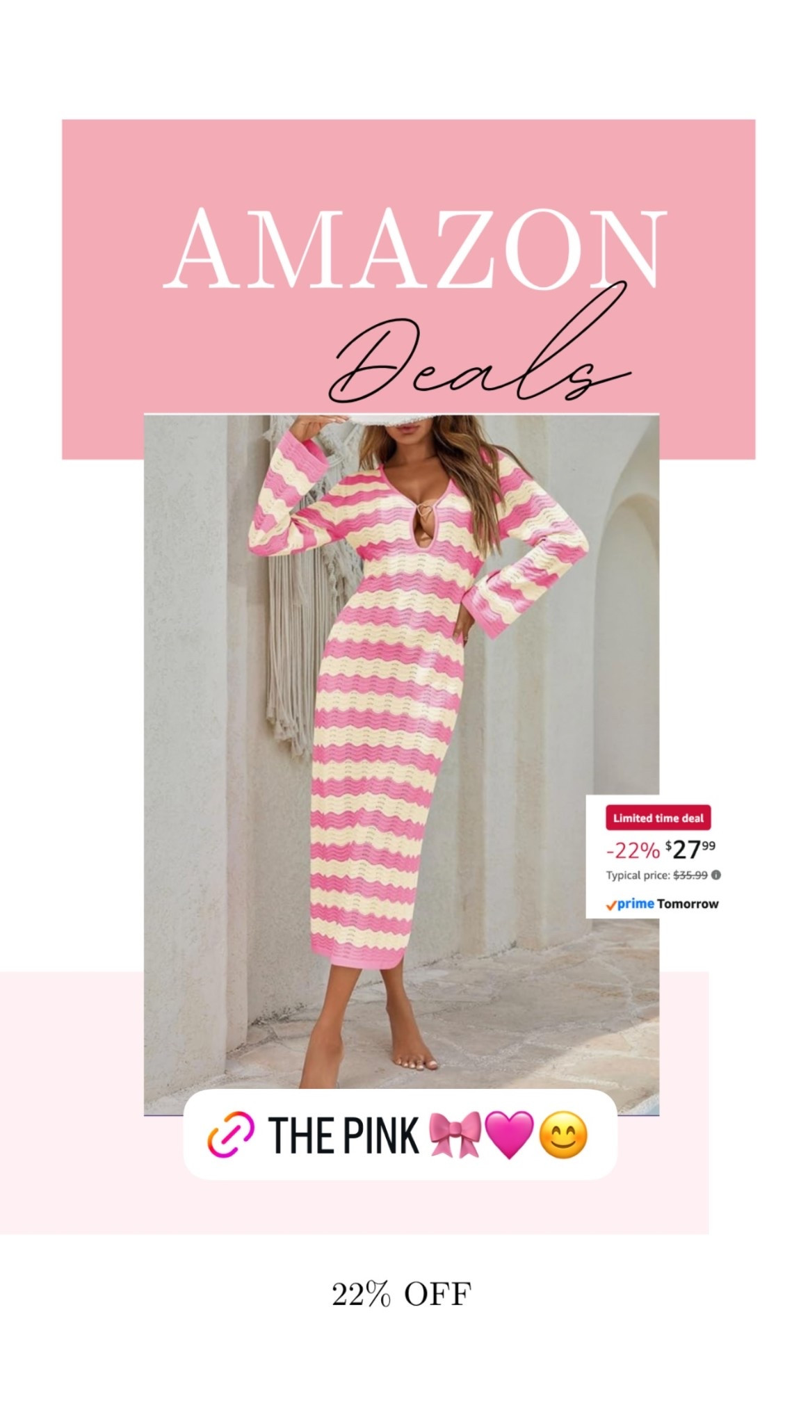 Loving this coverup dress!! It’s in deal right now. I have in two colors! This pink is particularly cute!!

#LTKMidsize #LTKSaleAlert #LTKSwim