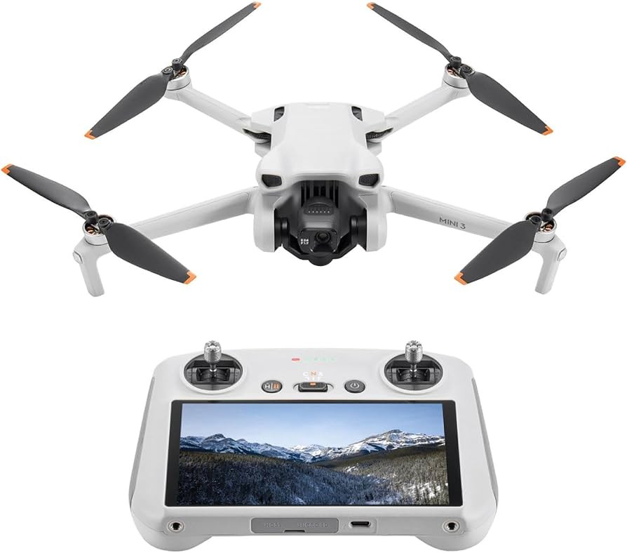 DJI Mini 3 (DJI RC), Lightweight 3x Mechanical Gimbal Drones with Camera for Adults 4K, 38-min Fl... | Amazon (US)
