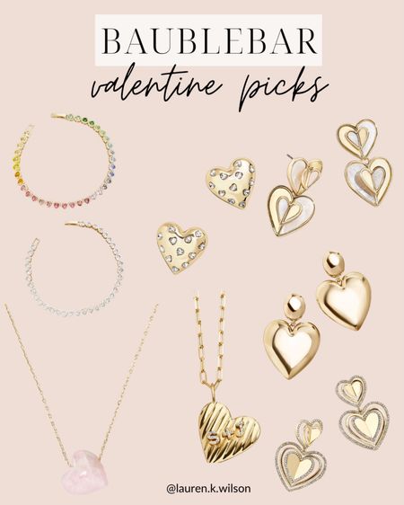 Jewelry, accessories, gold, Baublebar, affordable, hearts, Valentine’s Day 

#LTKstyletip #LTKSeasonal #LTKfindsunder100