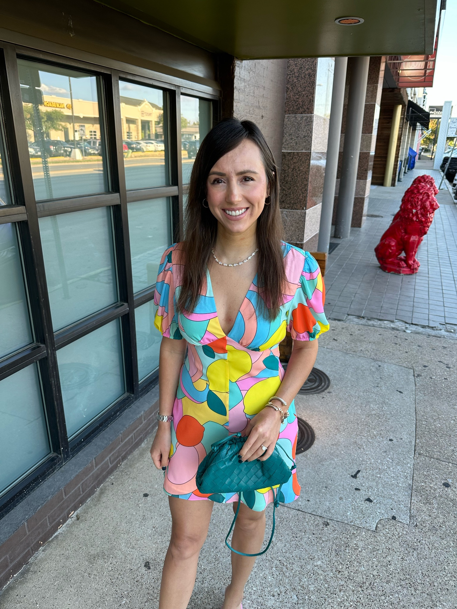 Date night outfit - Kendra Scott jewelry and staud dress that looks like Pucci! Sized up to a 2 in the dress 



#LTKstyletip #LTKSeasonal #LTKfindsunder100