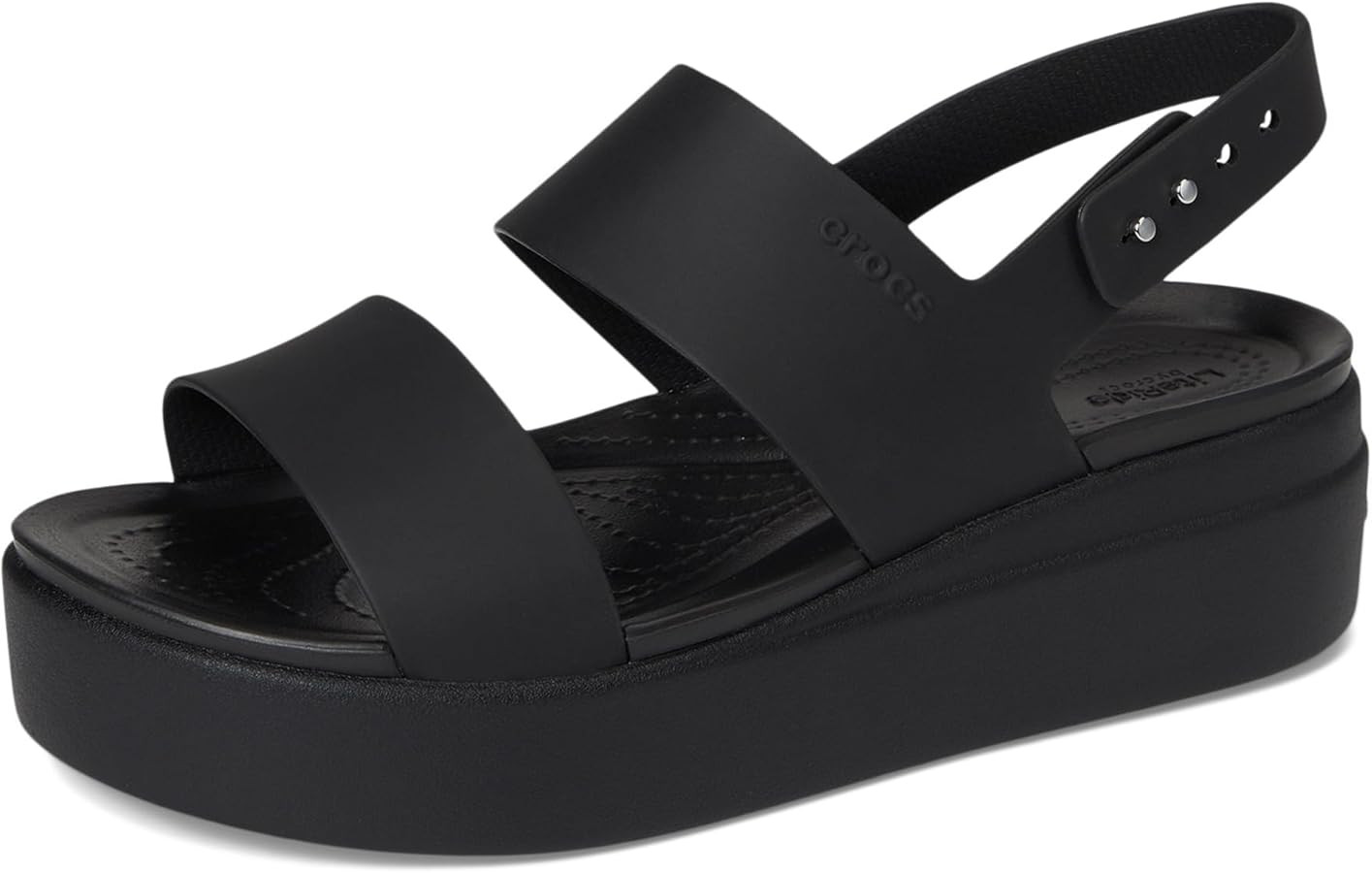 Crocs Women's Brooklyn Low Wedge Sandals | Amazon (US)