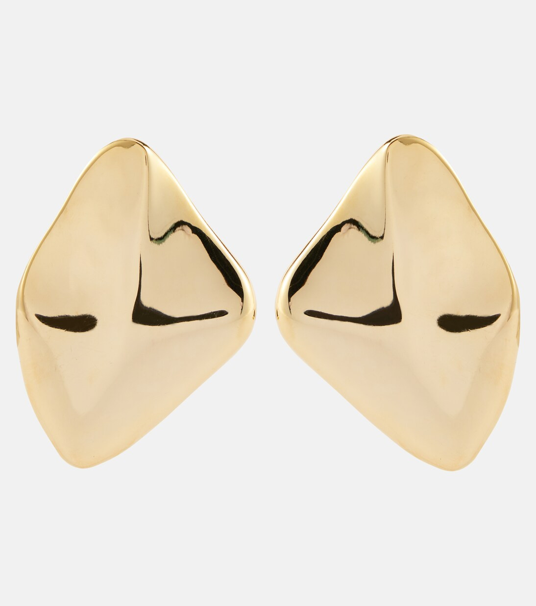 Sully Wave 18kt gold-plated earrings | Mytheresa (US/CA)