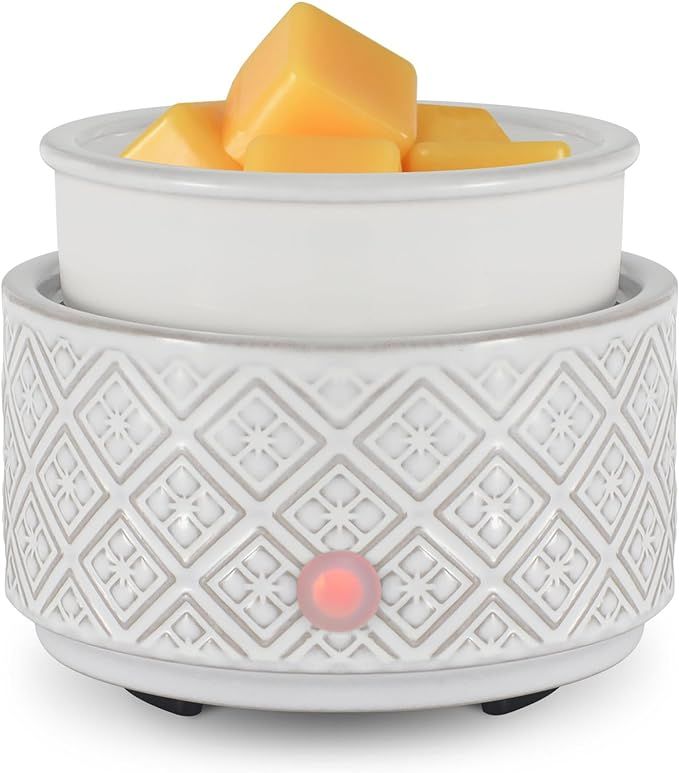 mocosa Wax Melt Warmer for Scented Wax,3-in-1Ceramic Wax Warmer Fragrances Candle Oils, Home Frag... | Amazon (US)