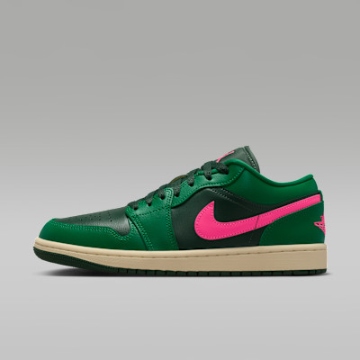 Women's Air Jordan 1 Low Shoes in Green, Size: 5 | DC0774-304 | Nike (US)