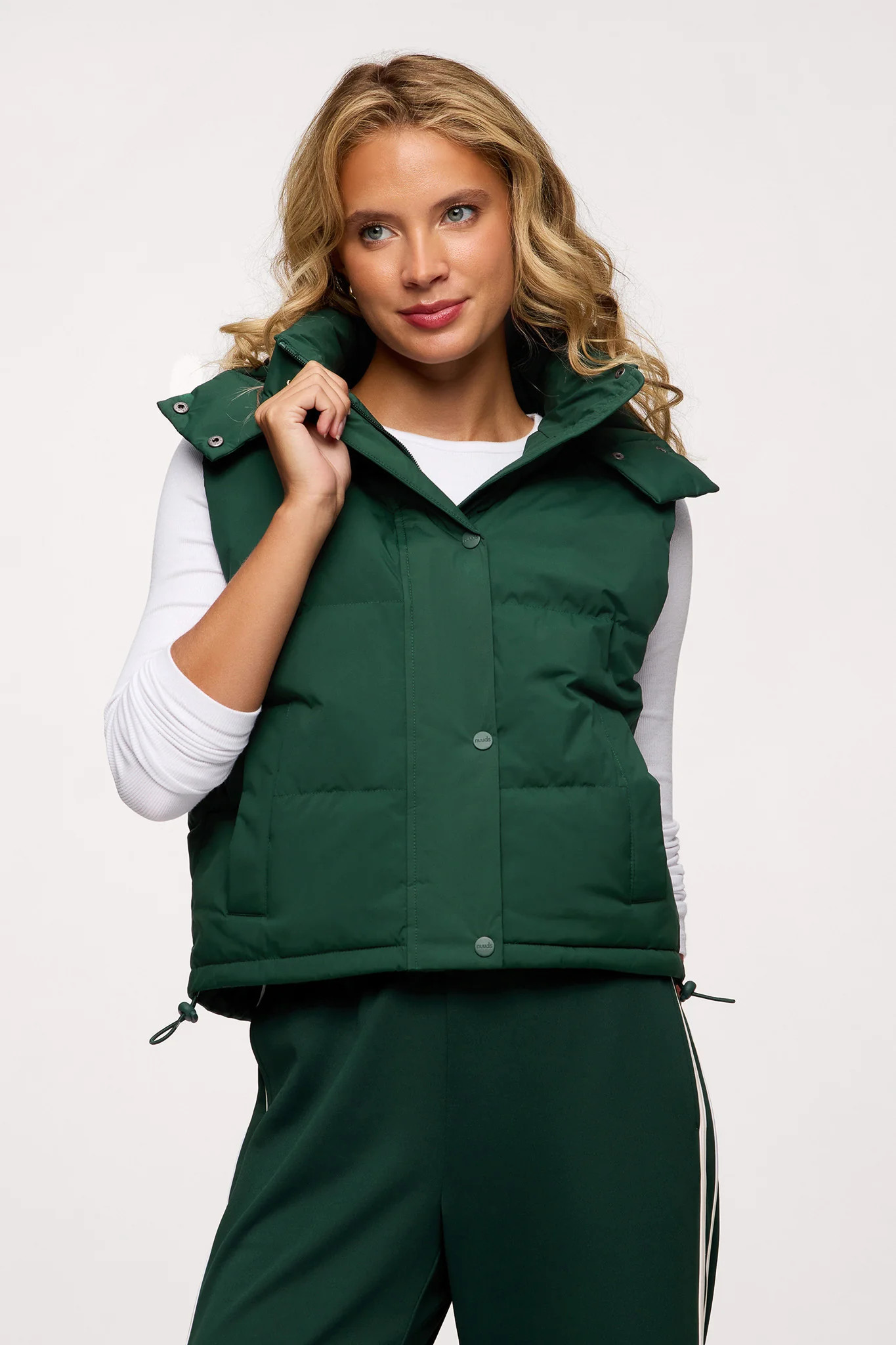Peak Puffer Vest | nuuds
