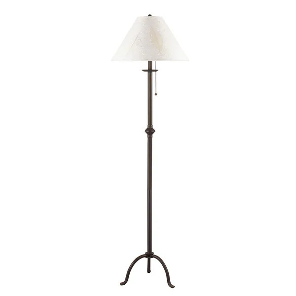 100-watt Iron Floor Lamp with Pull Chain | Bed Bath & Beyond
