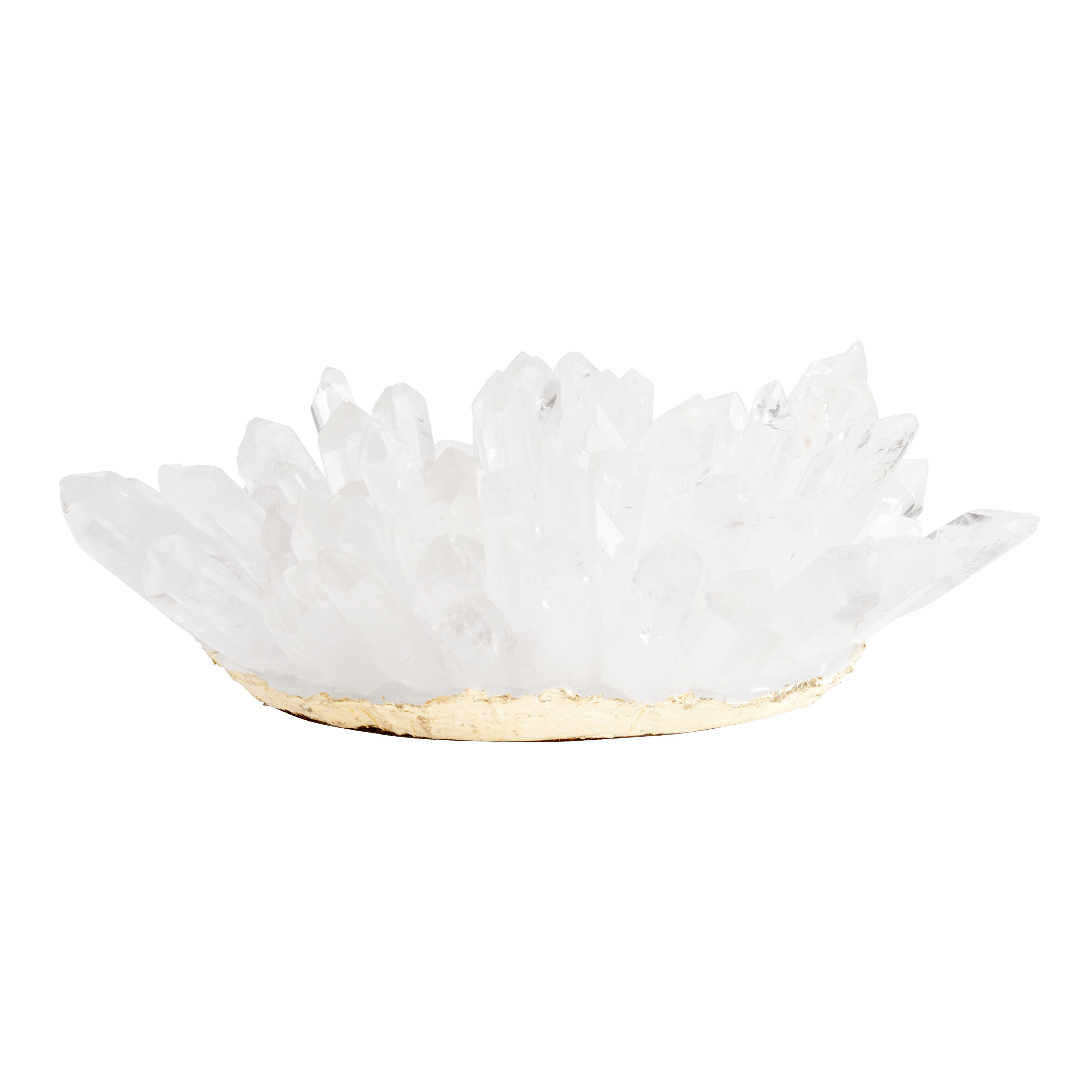 Gemma Crystal Quartz Decor | World Market