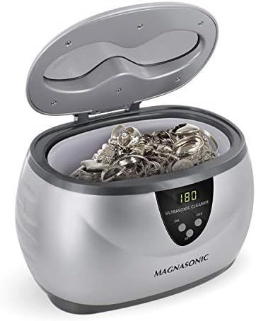 Magnasonic Professional Ultrasonic Jewelry Cleaner with Digital Timer for Eyeglasses, Rings, Coins ( | Amazon (US)