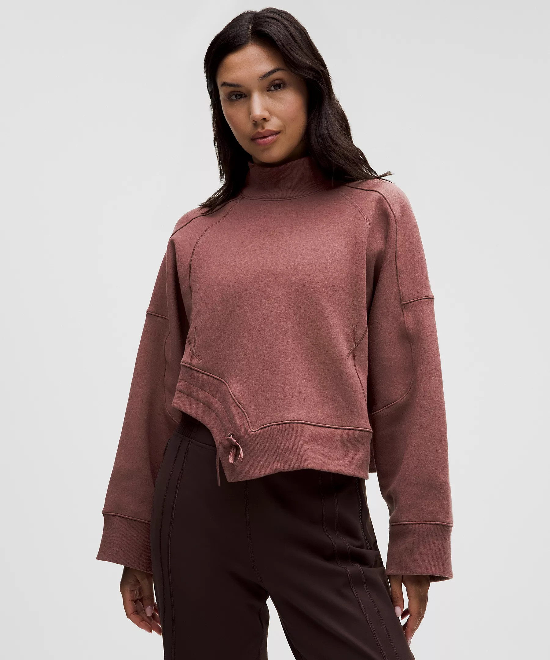 Plush Fleece Curved Hem Pullover | Lululemon (US)