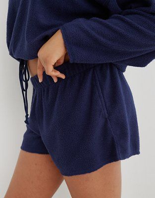 Aerie Snowed-In Fleece Boxer | American Eagle Outfitters (US & CA)