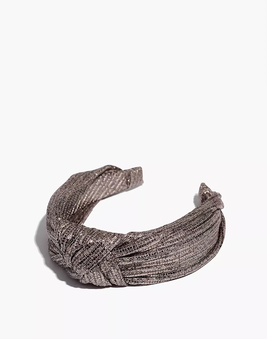 Knotted Covered Headband | Madewell