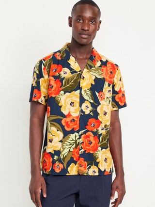 Short-Sleeve Camp Shirt | Old Navy (US)