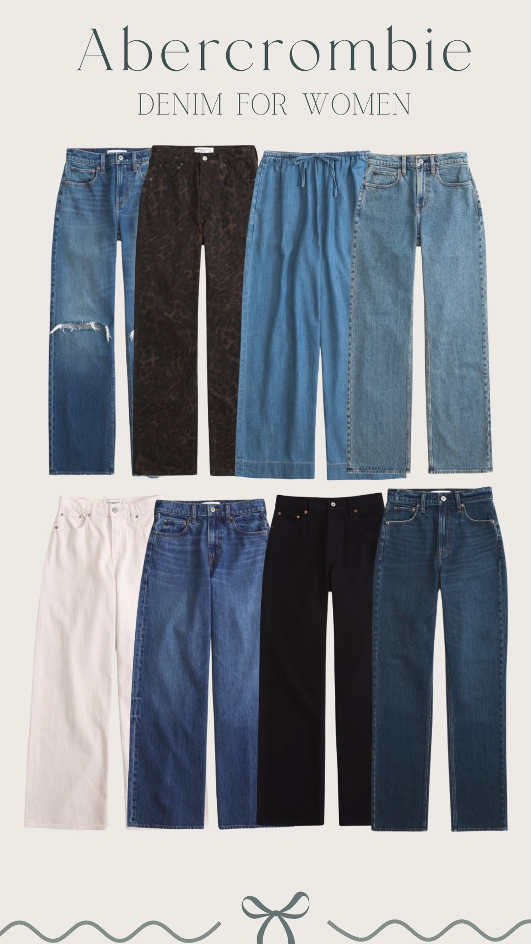 New denim arrivals from Abercrombie