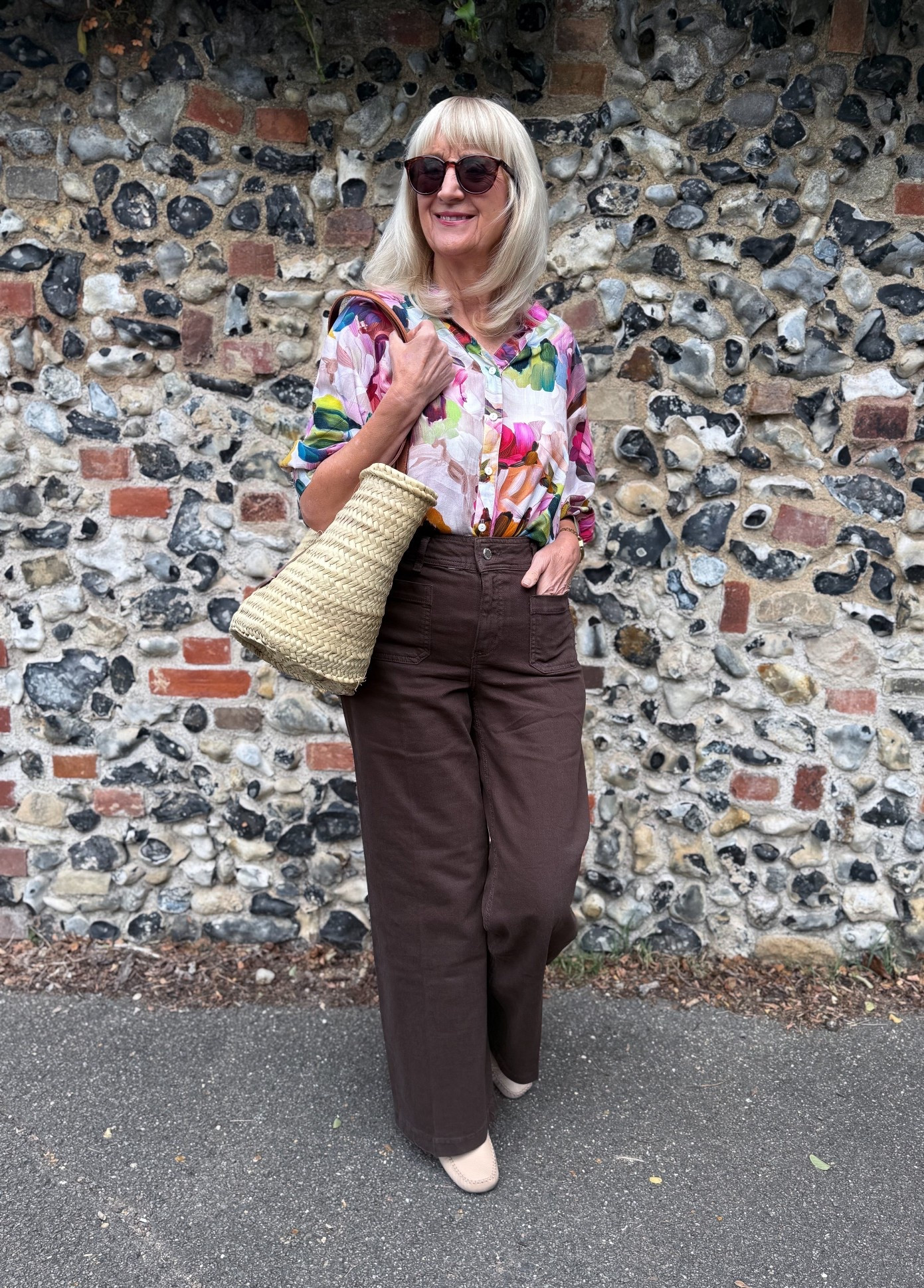 Autumn outfit / Jeans UK 
wearing brown high waisted, wide legged jeans jeans 

#LTKjeans #LTKuk #LTKautumn