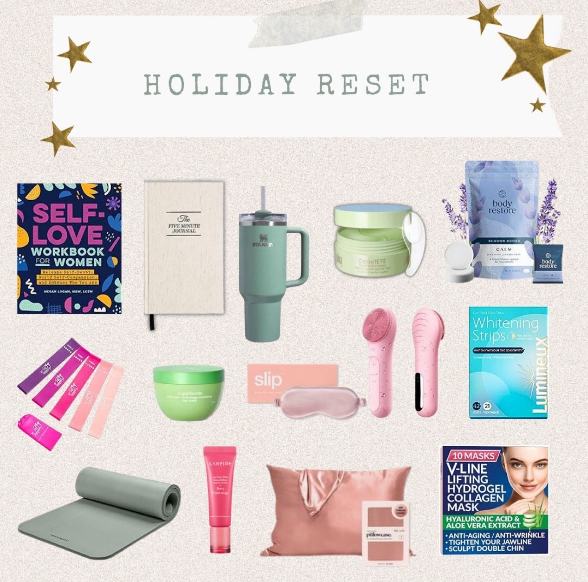 Holiday reset // self care // health // beauty // amazon finds // Mother’s Day 



#LTKselfcare #LTKGiftGuide #LTKFindsUnder50