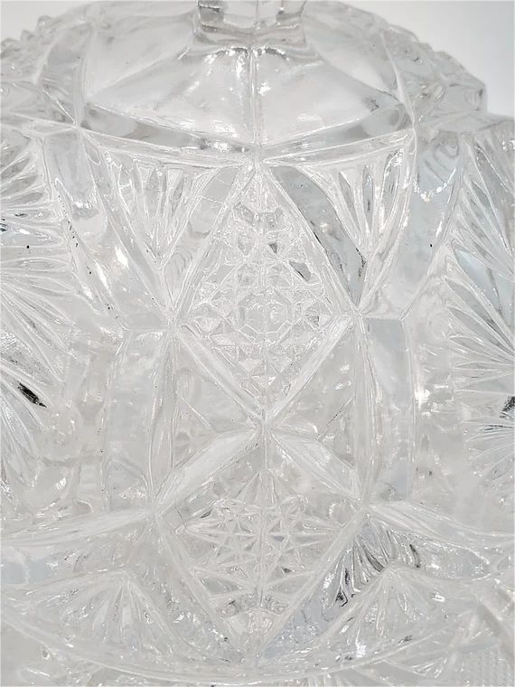 Vintage Domed Cheese Plate Lead Crystal Glass Excellent - Etsy | Etsy (US)