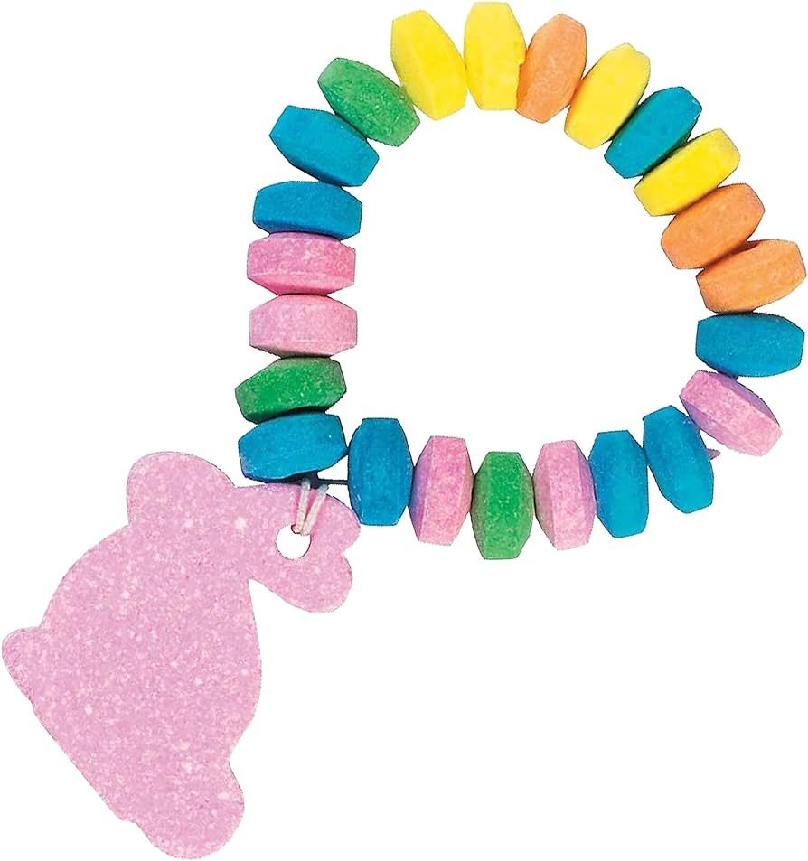 Fun Express Hard Candy Bunny Bracelets for Easter (set of 12) | Amazon (US)