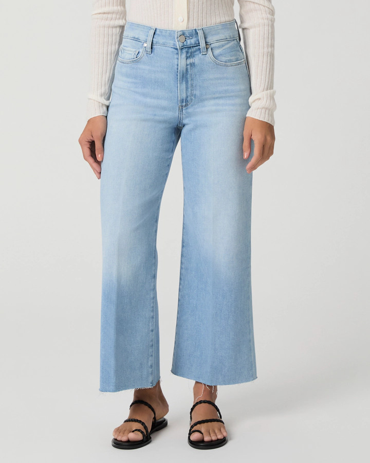 Anessa Petite Wide Leg Jean | Paige