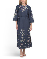 Linen Blend Athena Maxi Dress | Casual Dresses  | Marshalls | Marshalls