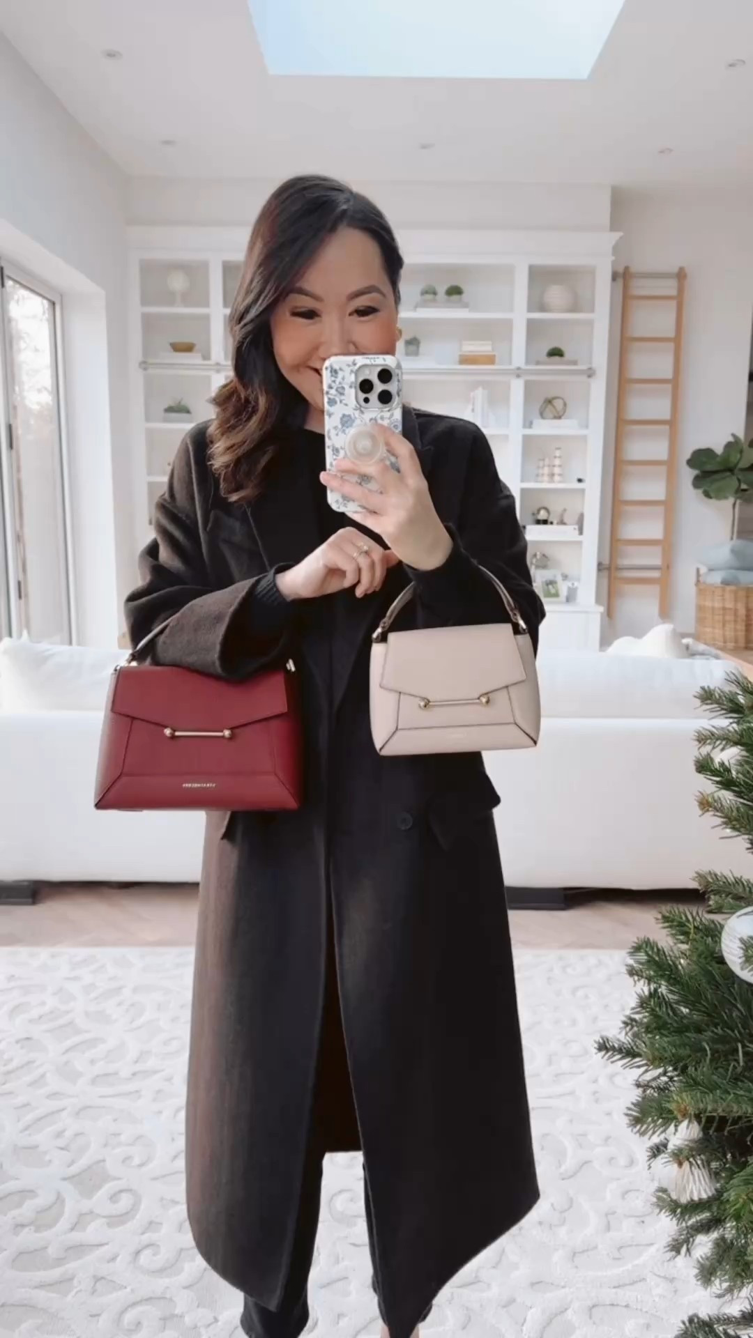 A comparison of the Strathberry Mosaic nano and regular!