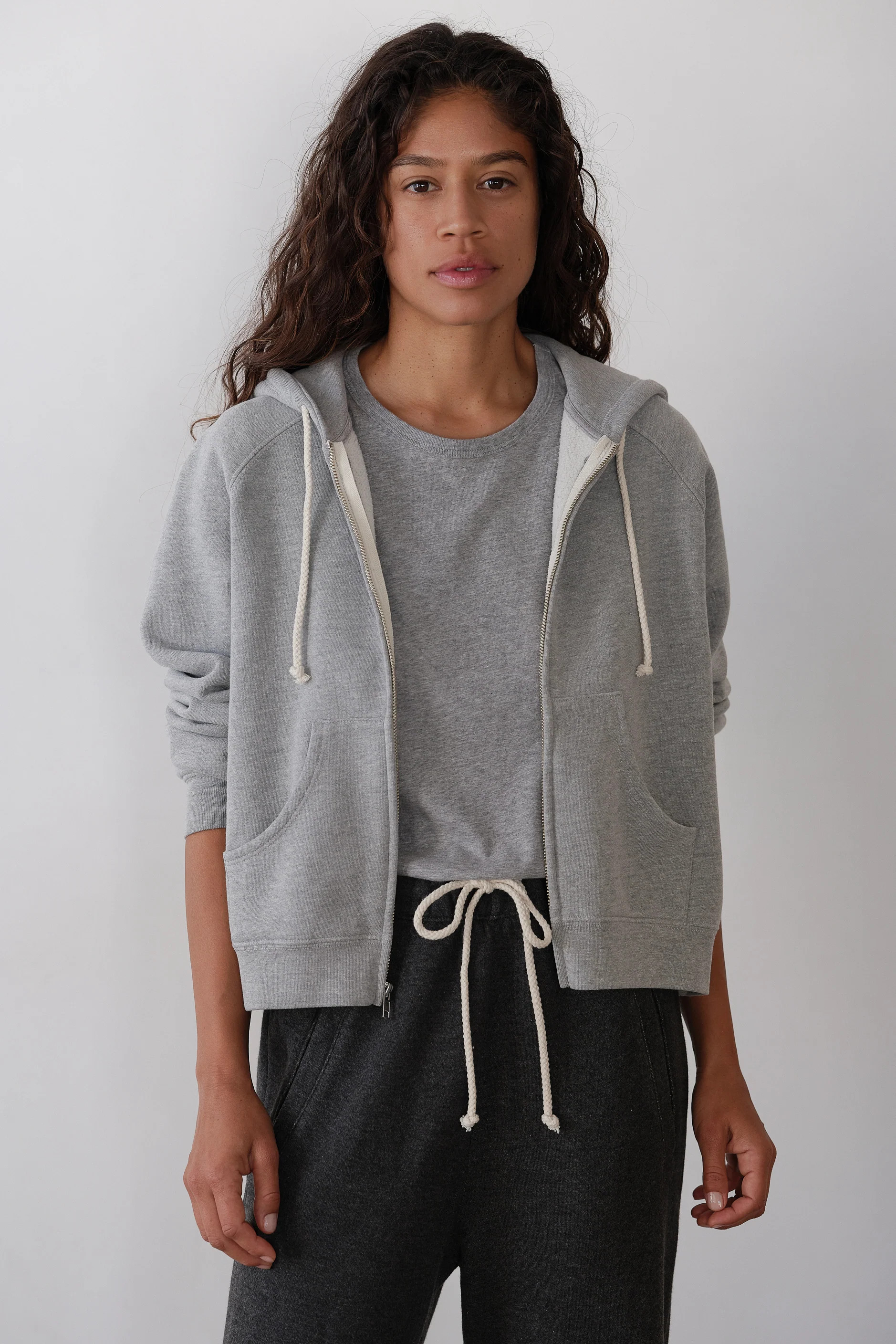 The Eco-Fleece Zip Up Sweatshirt | DONNI.