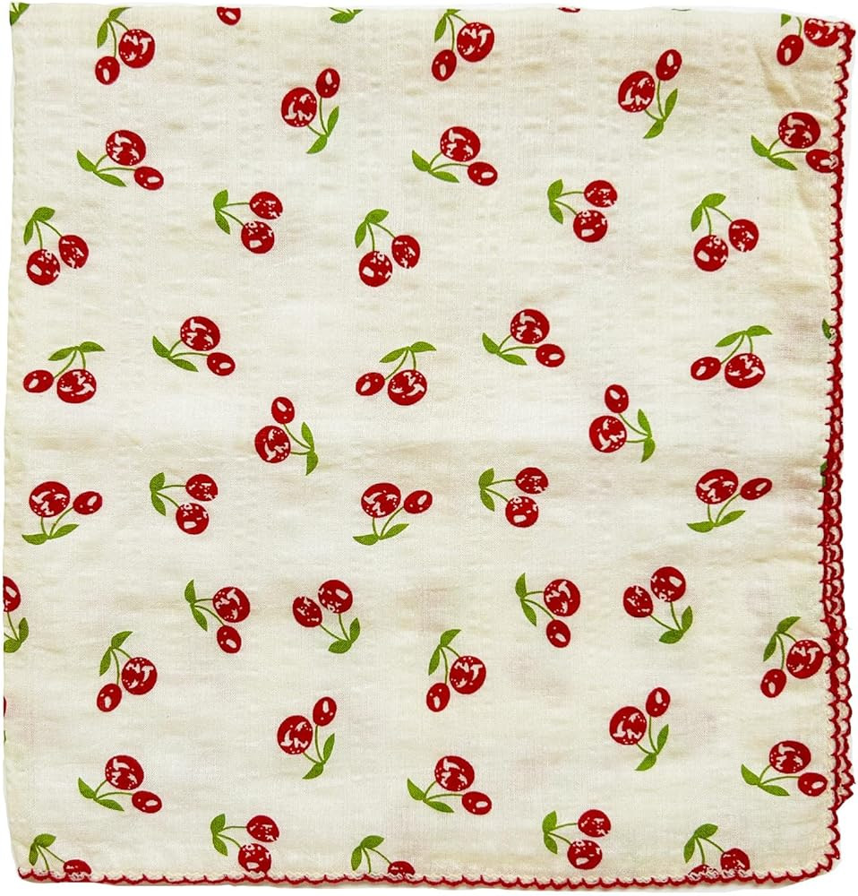 21"x21" Cotton Bandana for Women, Super Soft Textured Fabric, Kerchief, Neck Scarf for Women, All... | Amazon (US)