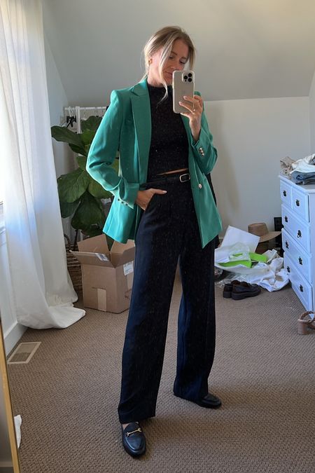 Anyone else in love with green the season? Green is naturally my favourite colour, but this specific shade of green is fabulous in a blazer with gold details 💚

#LTKunder50 #LTKunder100 #LTKshoecrush