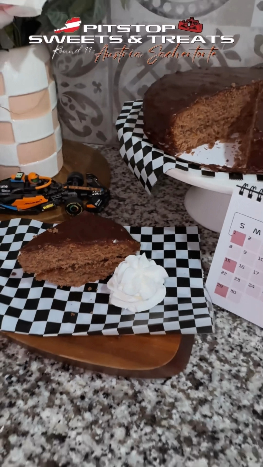 Pit Stop Sweets & Treats: Austria SACHERTORTE🇦🇹

#LTKActive #LTKSeasonal #LTKFindsUnder50