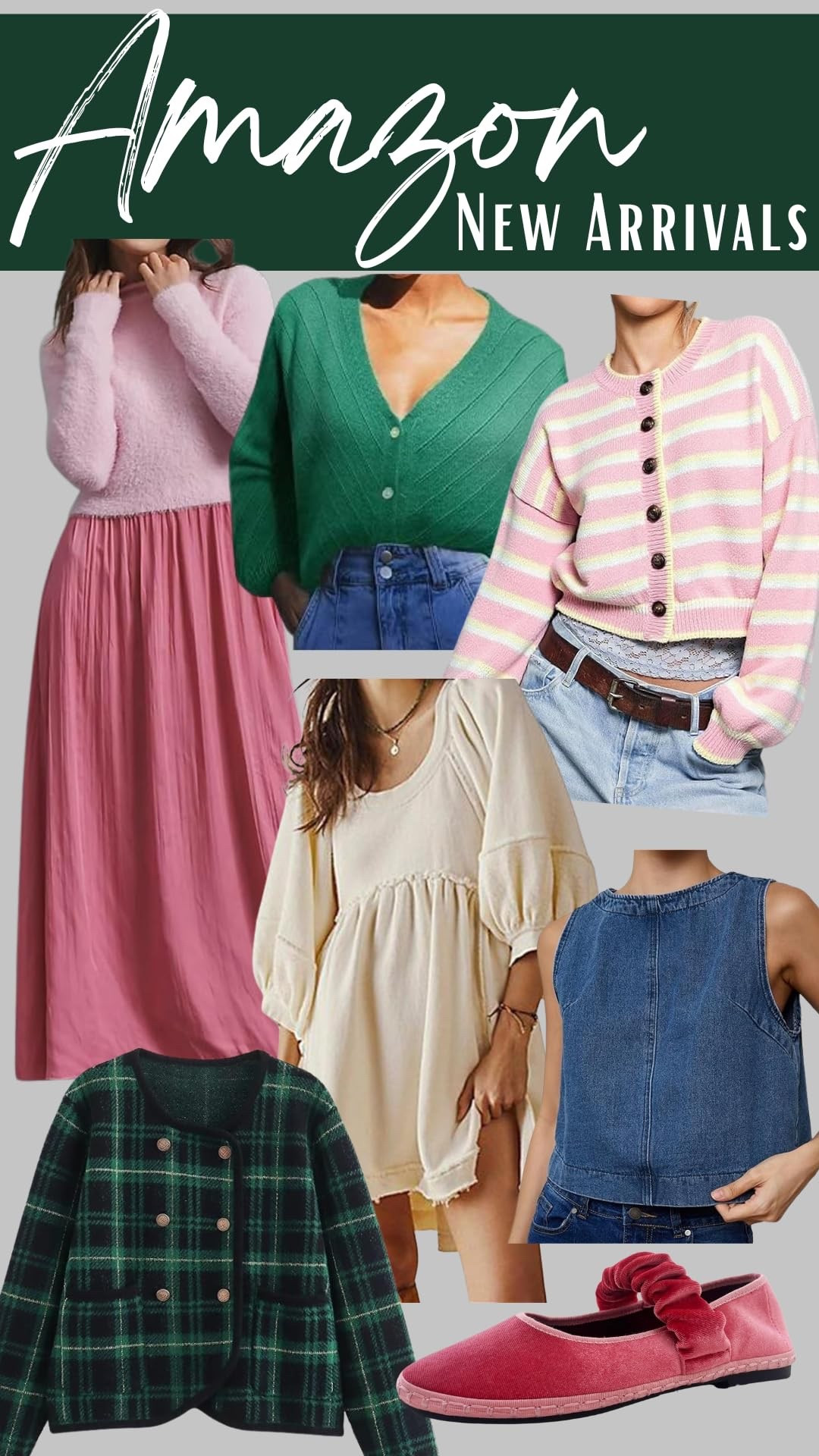 Amazon New Arrivals

#LTKWorkwear #LTKSaleAlert #LTKFindsUnder50