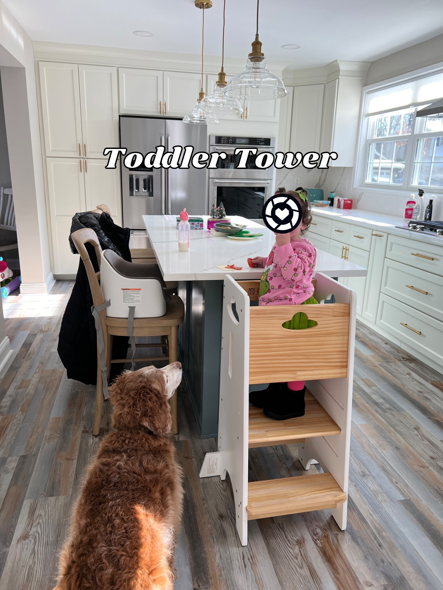 The more my daughter matures, the more she wants to help around the house. This toddler tower has gotten so much use the last few weeks while I have been home for summer. I love it because the back part slides in and out, making it much safer so those random toddler wobbles. This one does not fold up, but I’ll link one that does in case you want to be able to store it when not in use! 

High suggest for all toddler parents. 

#toddlermoms
#toddlertower
#amazonkids
#teacherhomelife 

#LTKFamily #LTKKids