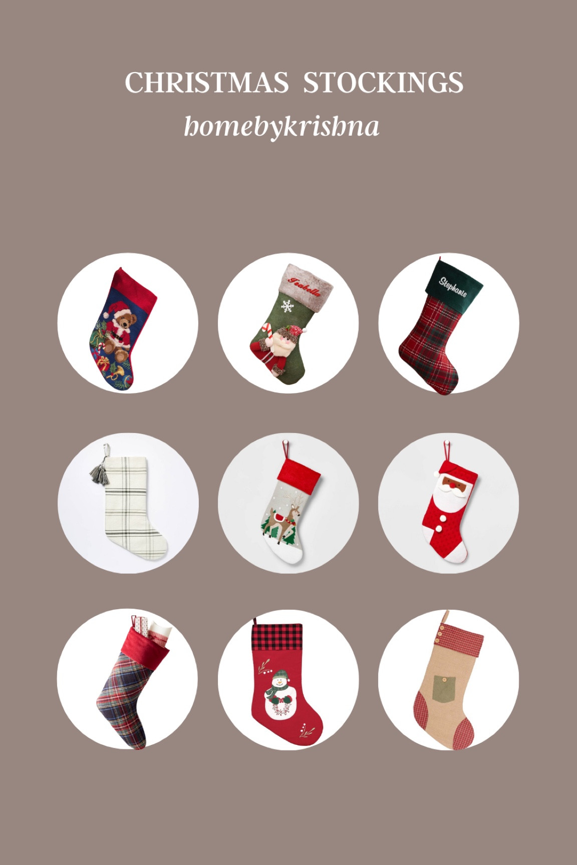 Christmas stockings 

#LTKunder50 #LTKHoliday #LTKfamily
