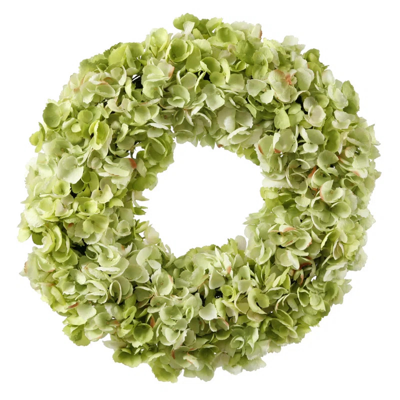 One Allium Way® Hydrangea Wreath | Wayfair North America