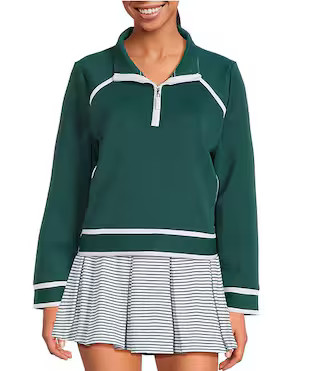 Addison Bay Scuba Light Bainbridge Quarter Zip Long Sleeve Sweatshirt | Dillard's | Dillard's