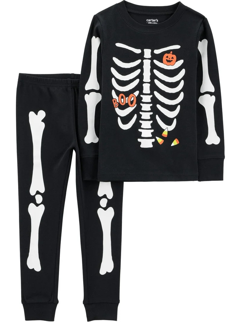 Carter's Child of Mine Toddler Halloween Pajama Set, 2-Piece, Sizes 12M-5T | Walmart (US)