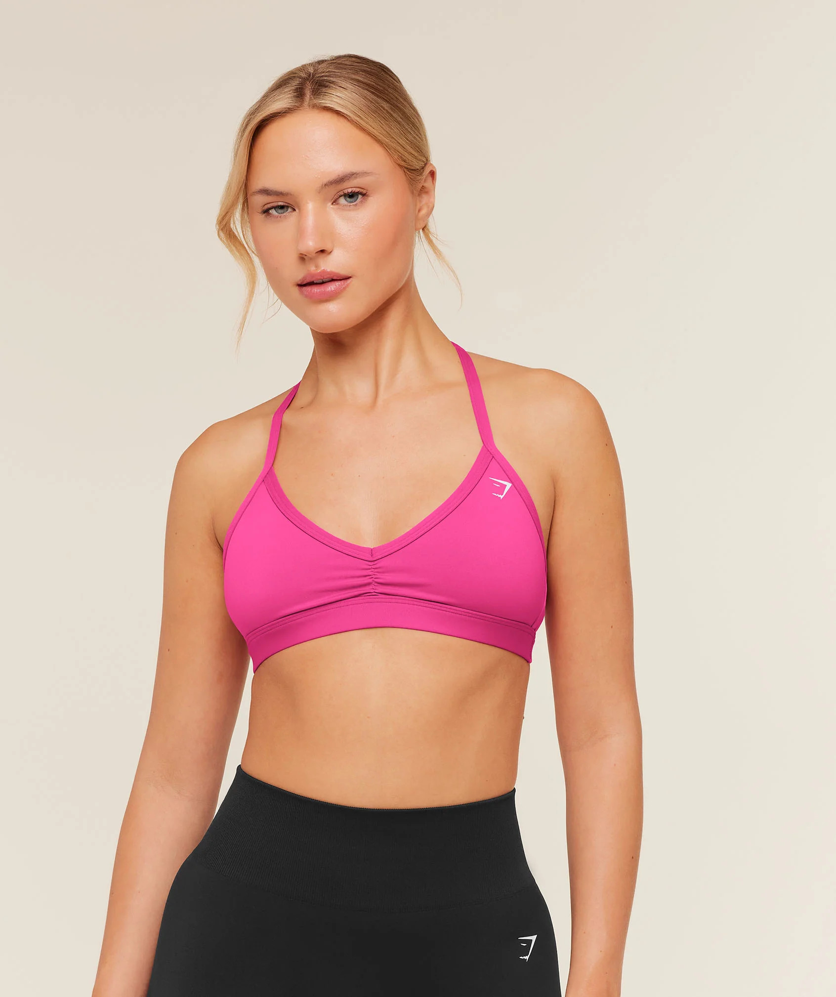 Gymshark Minimal Halterneck Sports Bra | Gymshark US