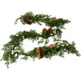My Texas House Christmas Glitter White Gold Berry Garland, 6 foot | Walmart (US)