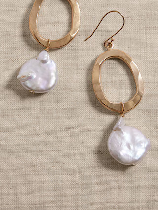 Sabara Pearl Earrings | Aureus + Argent | Banana Republic (US)