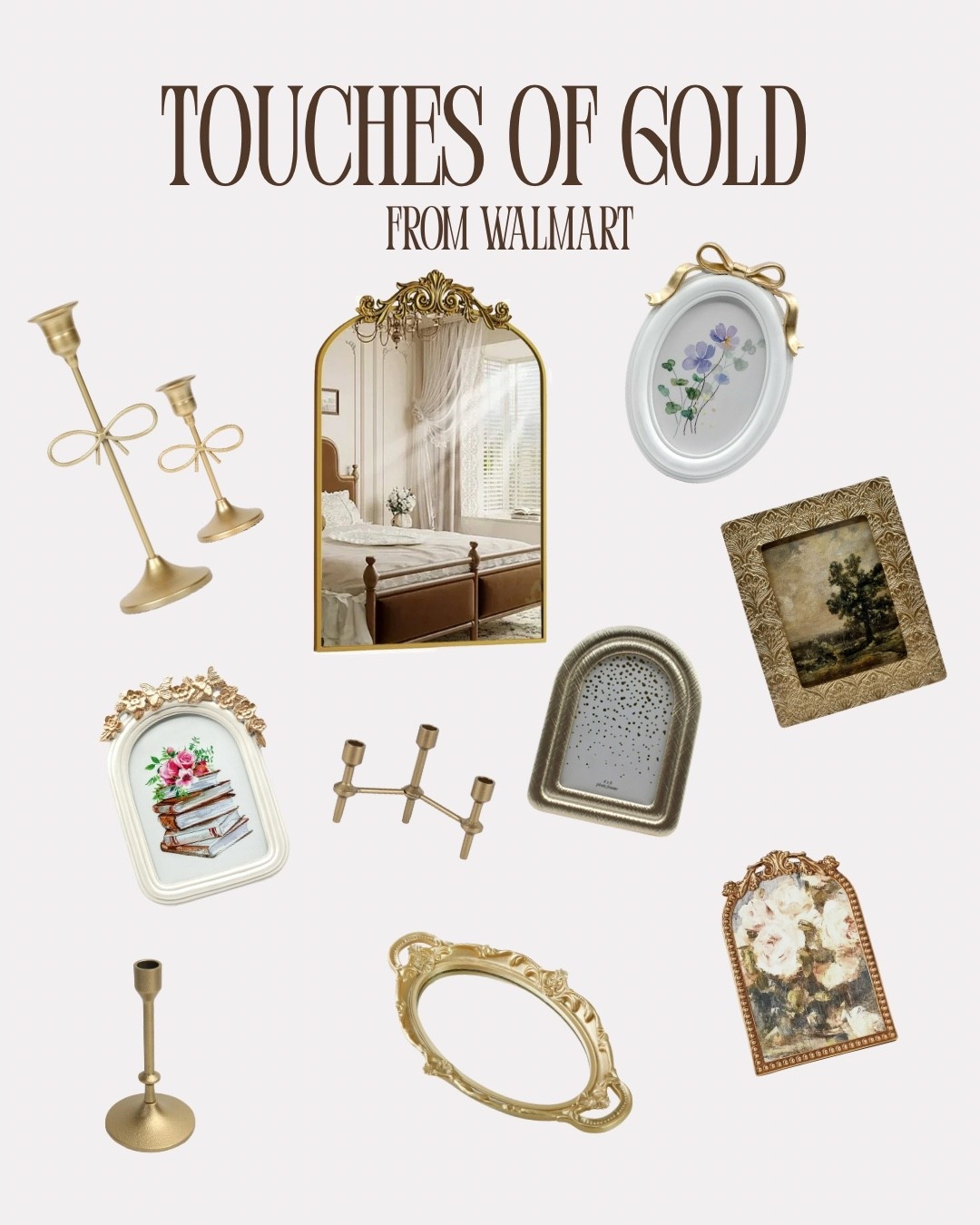 Add a touch of gold to your home!! 

#LTKHome #LTKFindsUnder50 #LTKGiftGuide