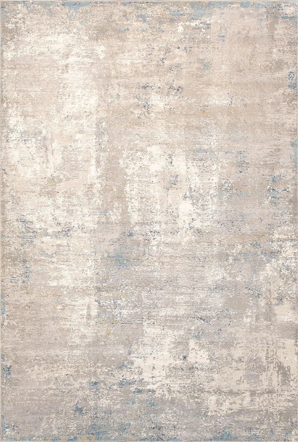 Pasargad Home Turkish Stella Design Power-Loomed Beige/L. Grey Abstract Area Rug-12' 0'' X 15' 0'... | Amazon (US)