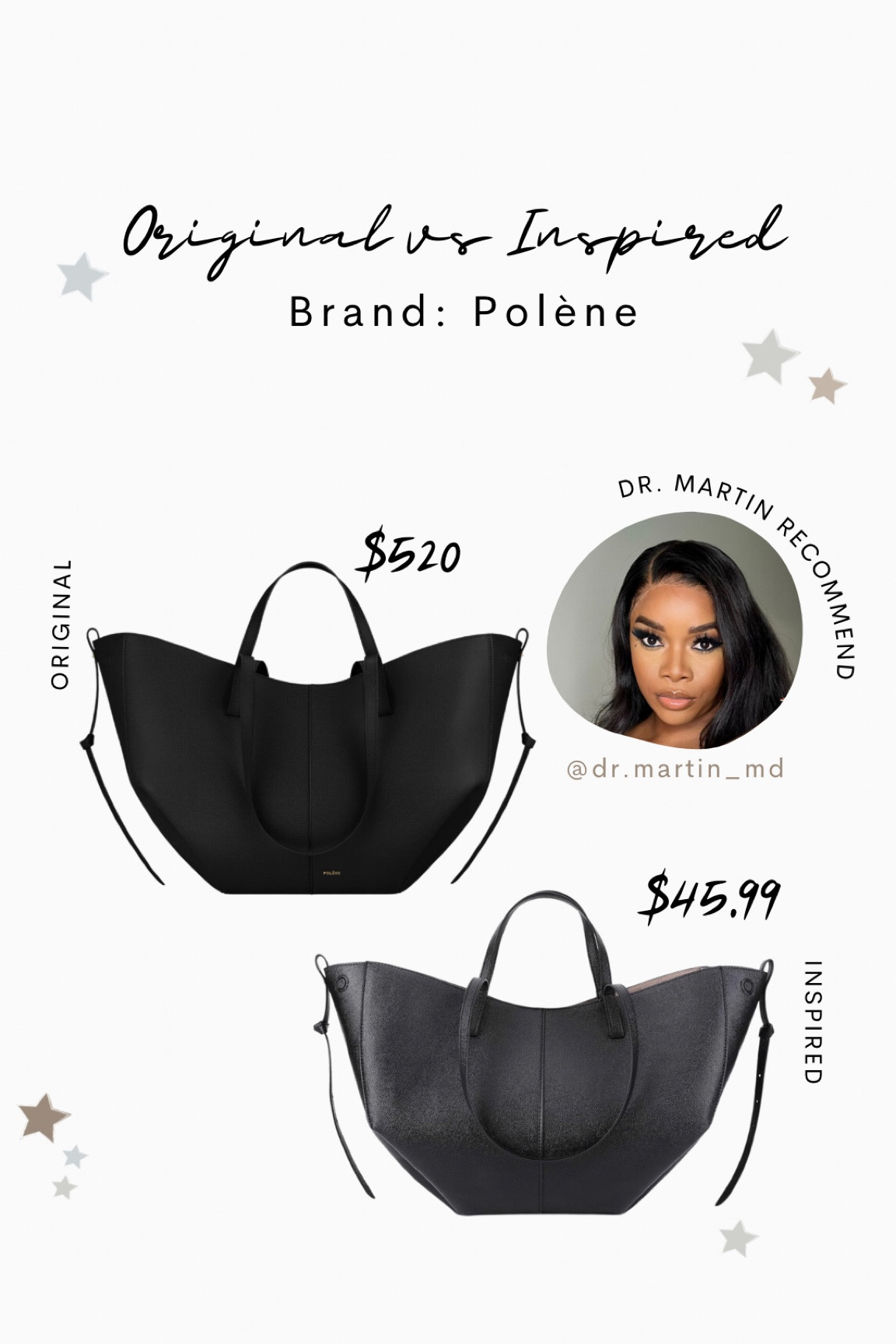 Y’all #Amazon has blessed us with yet another alternative! 🥰😍 This time to the #Polene  Chyme Bag   I definitely have my eye on this for my #Springbag  
 Shop my Amazon store front. 
  #AmazonFinds  #affordablelifestyle  #AffordableFashion  #ThisOrThat  #styleinspo  #stylesetter

#LTKstyletip #LTKfindsunder100

#LTKItBag #LTKSummerSales #LTKWorkwear