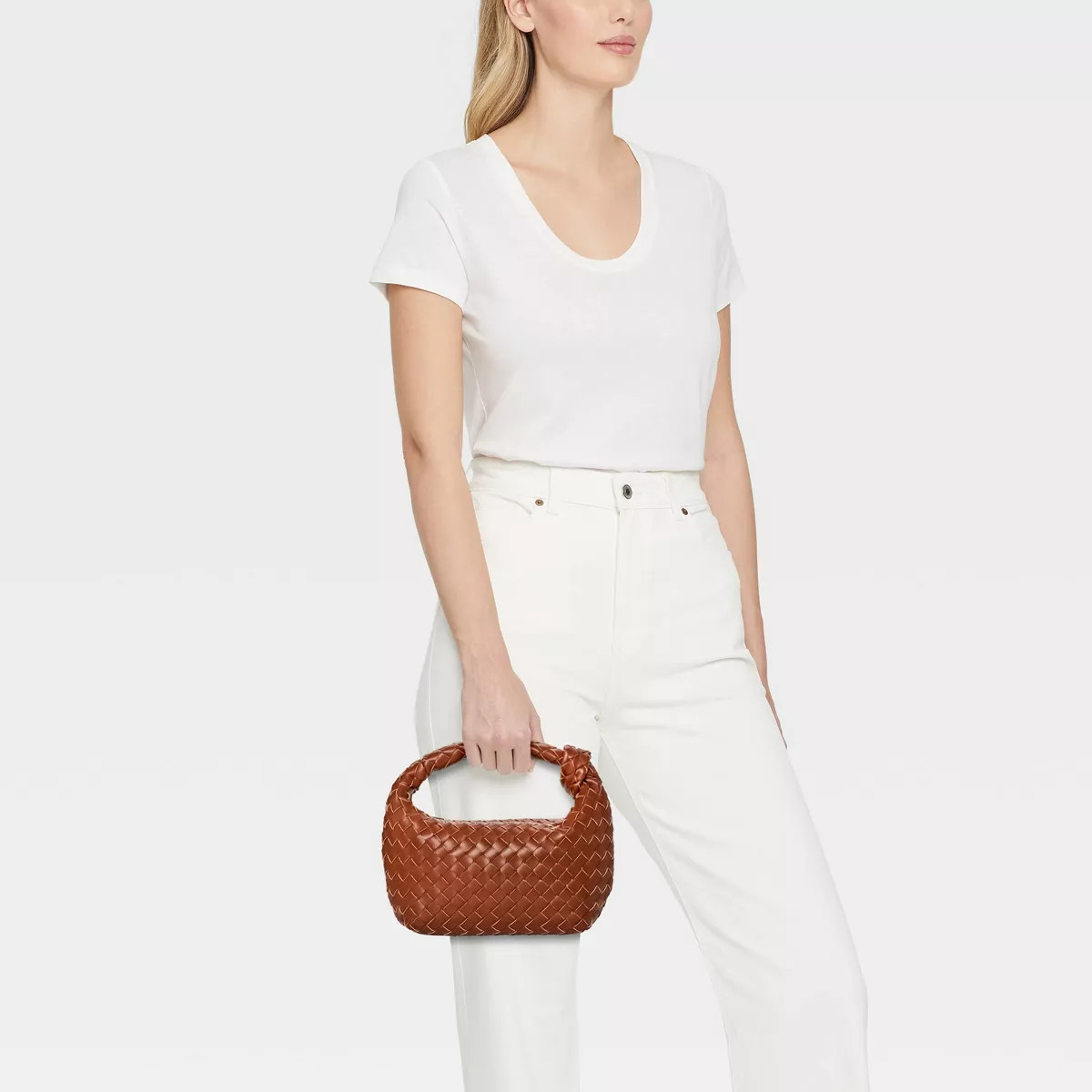 Mini Woven Handbag Clutch - A New Day™ | Target