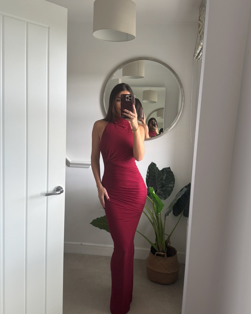 Winter wedding guest dress 🫶 #winterwedding #weddingguestdress #datenight 

#LTKwinter #LTKwedding #LTKdatenight