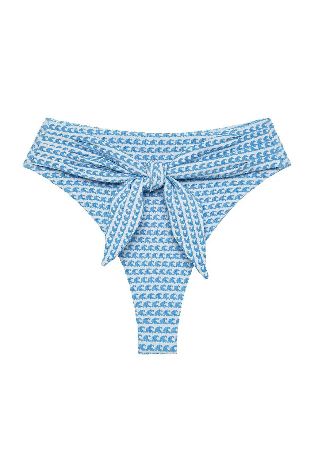 Wave Repeat Paula Tie-Up Bikini Bottom | Montce
