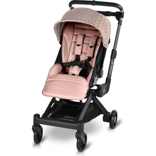 Single Strollers | M+ Stroller, Black Luxe/Blush Mod Mosaic | Orbit Baby | Maisonette | Maisonette