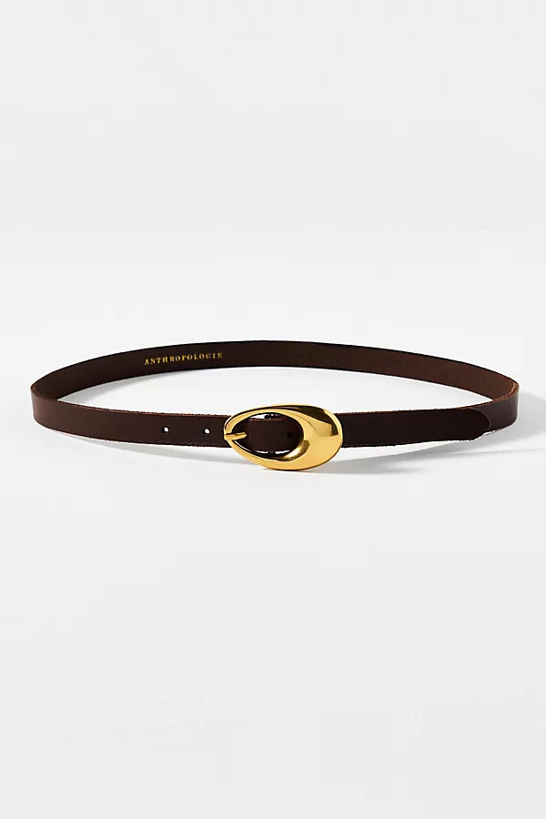 Oval Bubble Buckle Belt | Anthropologie (US)