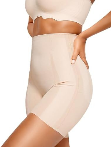 Vertvie Tummy Control Shapewear Shorts for Women Butt Lifting Body Shaper Shorts High Waisted Sea... | Amazon (US)