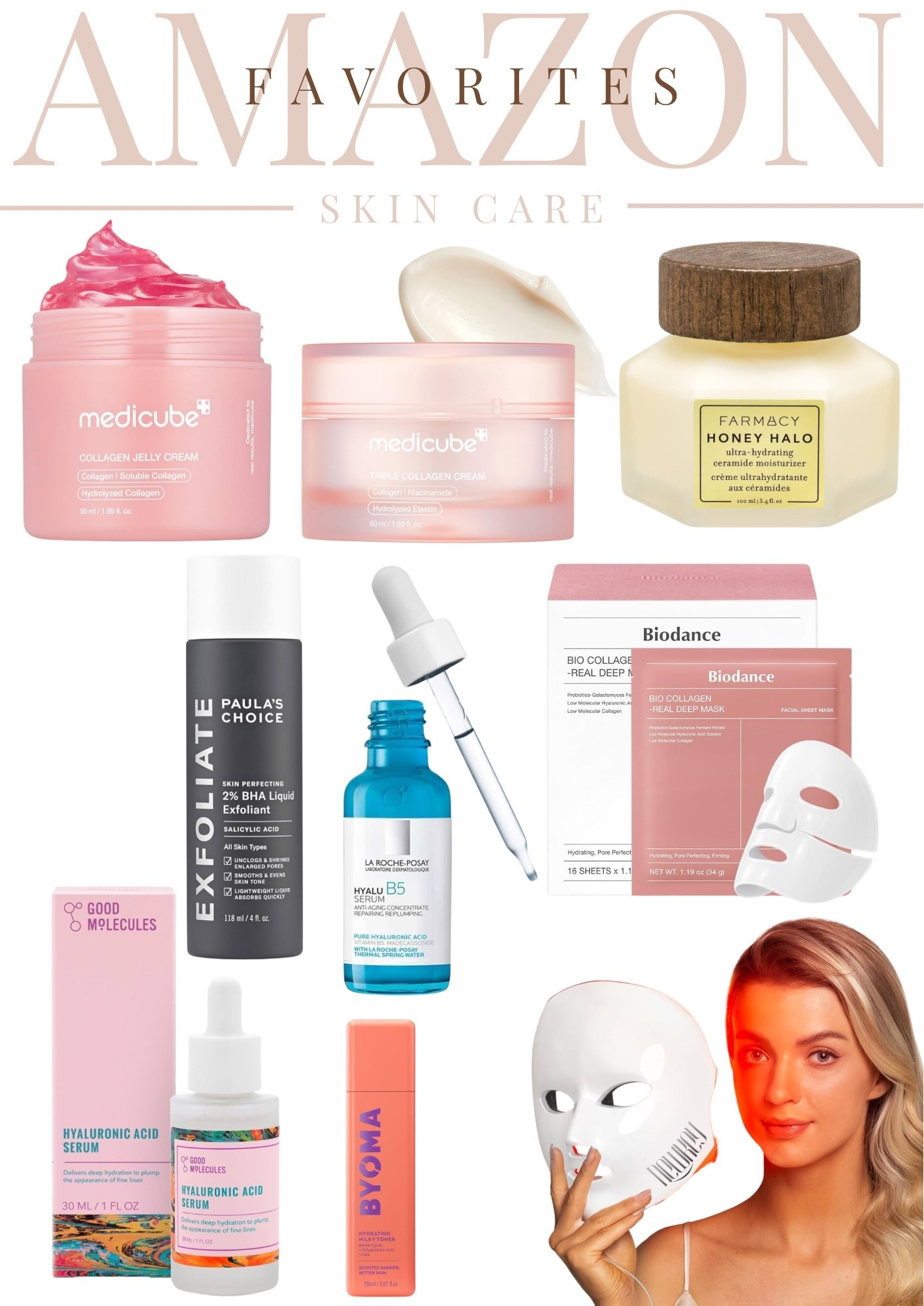 Skin Care Bestsellers🧖🏽‍♀️
Red light therapy , red light skin therapy , skin care bestsellers , trending skin care , top rated skin care , ltk gift guide , gift guide ideas for her , luxury for less , affordable skin care care

#LTKSeasonal #LTKBeauty #LTKGiftGuide