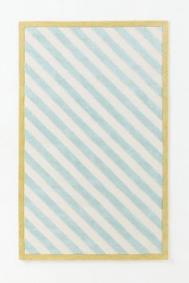 Elodie Tufted Wool Blend Striped Rug | Anthropologie (US)