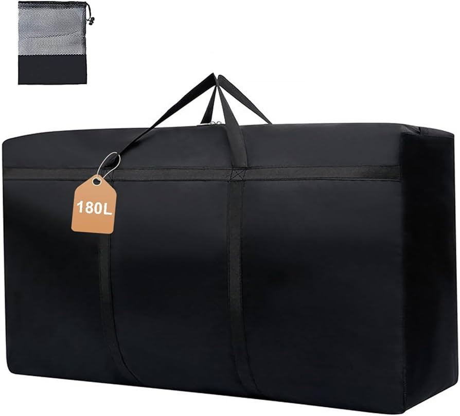 WITERY 180L/47.5 Gallons Extra Large Storage Bags Jumbo Duffle Bag for Travel Moving Totes Boxes ... | Amazon (US)