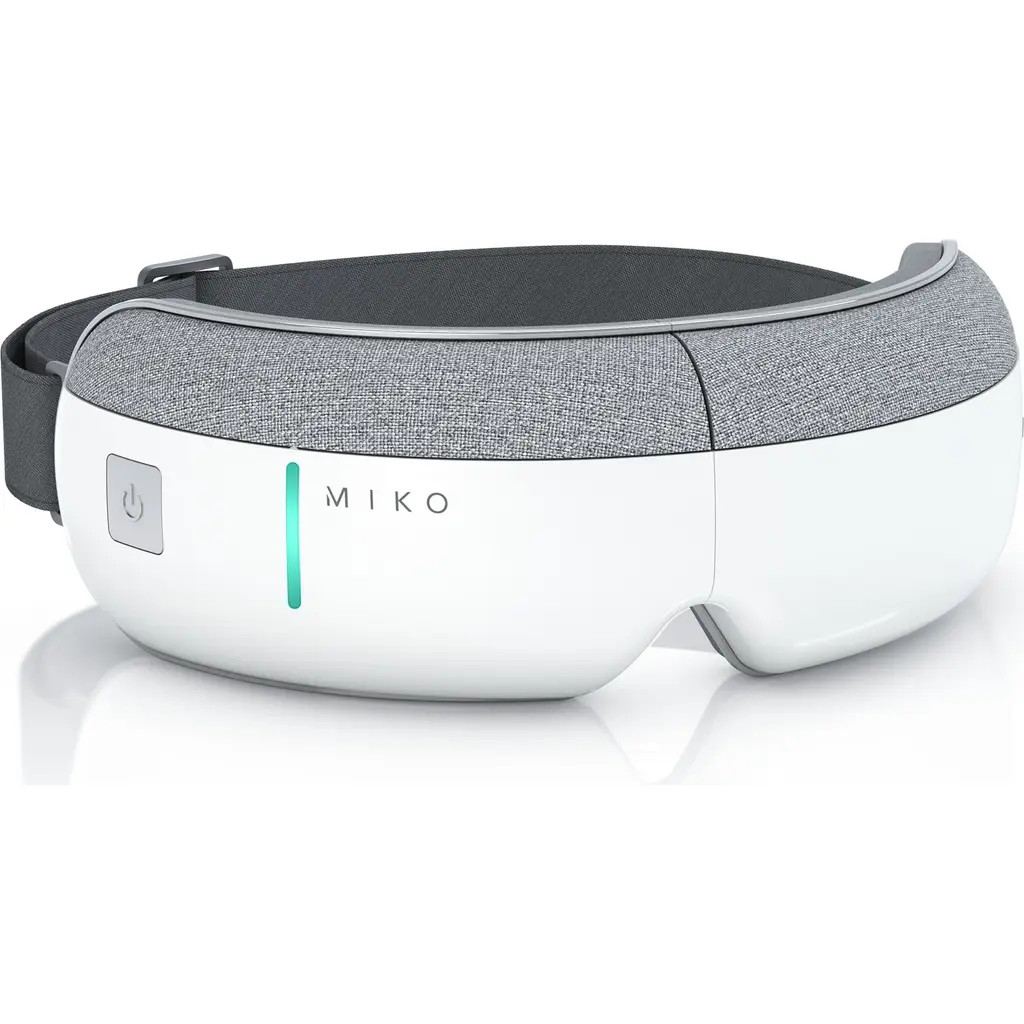 MIKO Gaze Eye Massager with Heat & Bluetooth in White at Nordstrom | Nordstrom